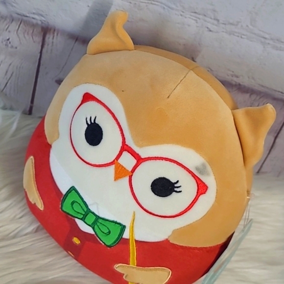 🆕️NWT Squishmallows 8 Inch JAYDELLE the Owl Teacher Back to School 2023 - Picture 7 of 16